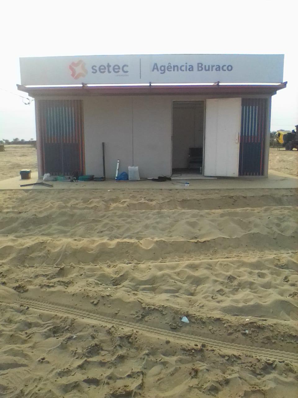 Agência Buraco da SETEC Utilities, na Ilha do Mussulo